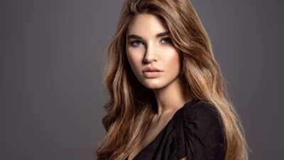 Küllü Bebek Kumralı Saç Modeli