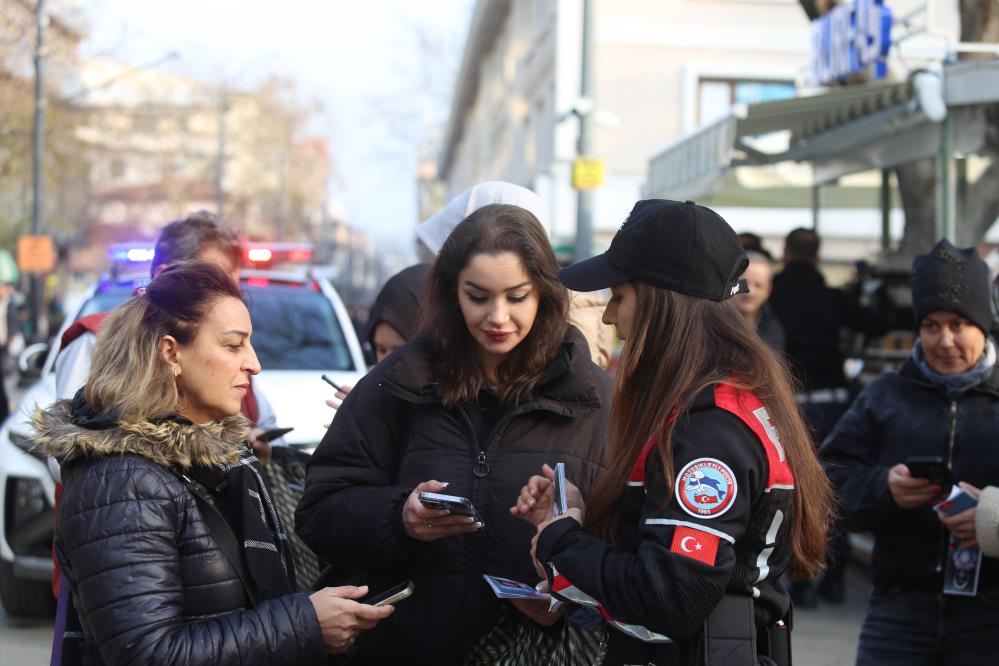 Bursa'da kadına yönelik şiddetin önüne