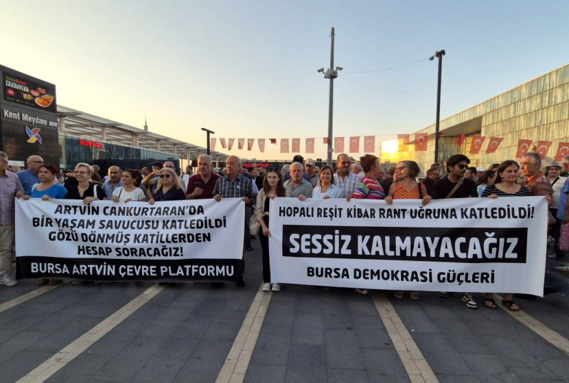 Bursa Demokrasi Güçleri, Cankurtaran'daki Orman