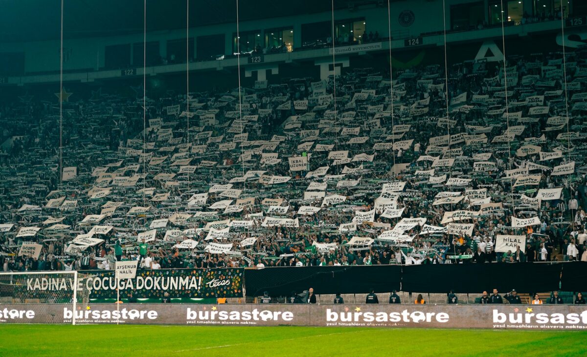 Bursaspor’un Kahramanmaraşspor ile oynadığı maçta