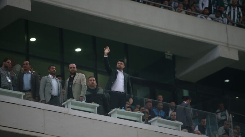 Bursaspor Başkanı Enes Çelik, Kahramanmaraşspor’a