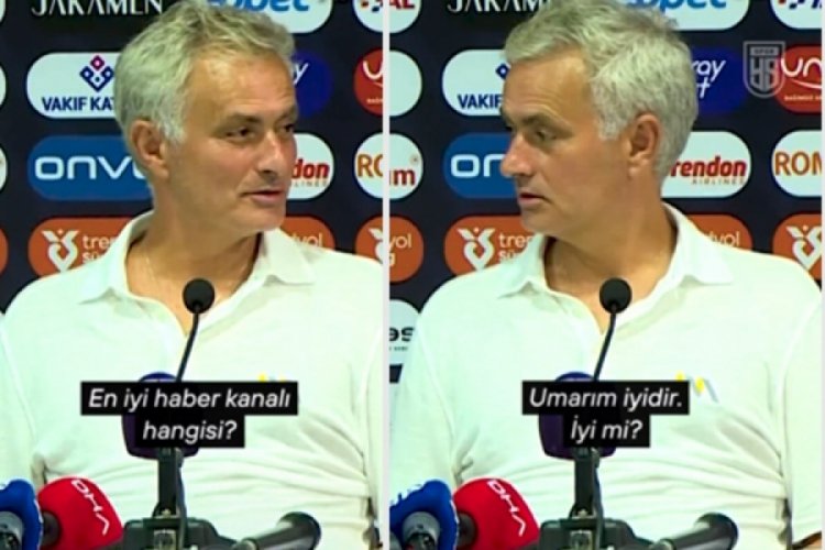 Fenerbahçe Teknik Direktörü Jose Mourinho'nun