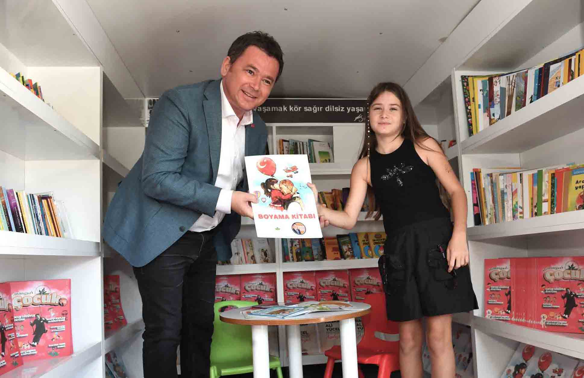 Osmangazi Belediyesi’nin kütüphaneye ulaşmakta