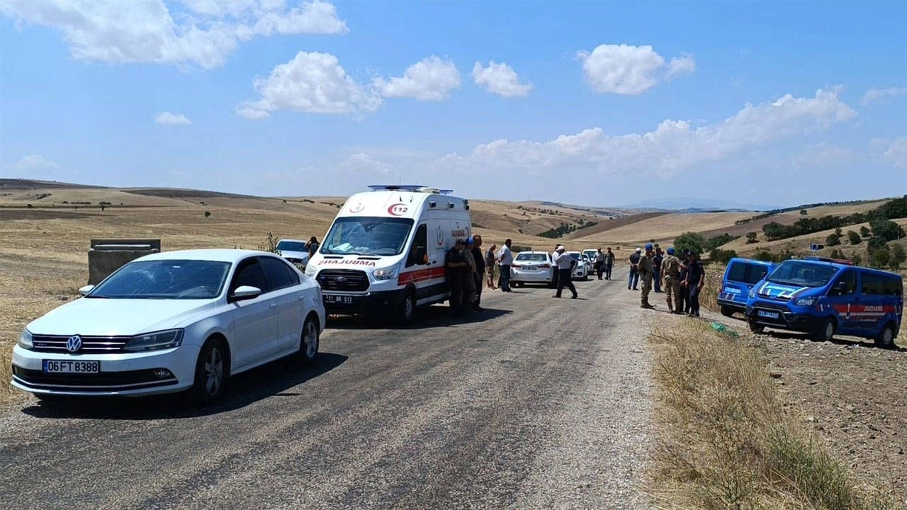 Kırıkkale'nin Sulakyurt ilçesinde tarla