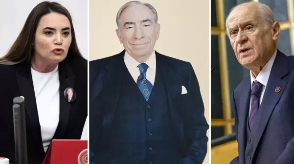 Alparslan Türkeş'in kızı Ayyüce Türkeş,