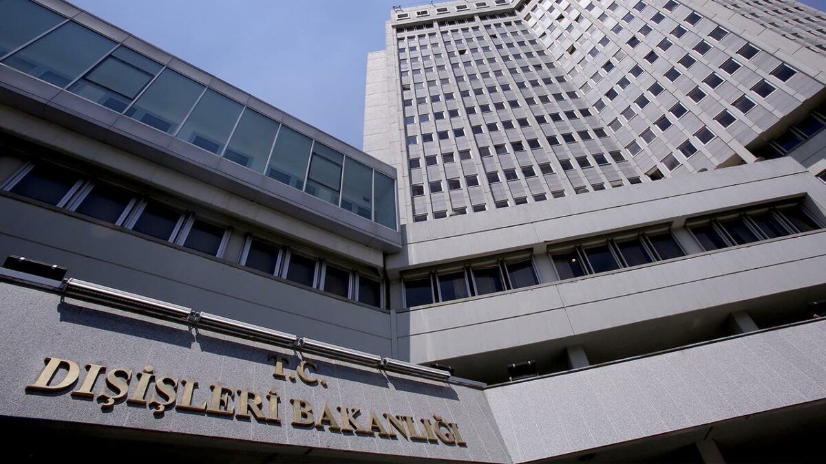 Dışişleri Bakanlığı tarafından yapılan