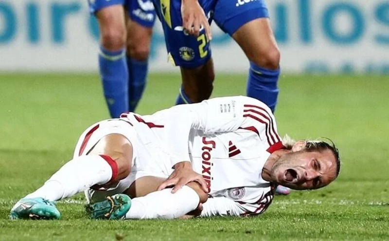 Olympiakos ile çıktığı ilk maçta