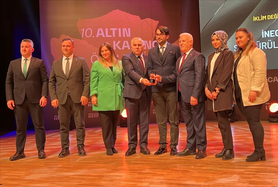 Türkiye’nin konuştuğu proje İnegöl’e ödül getirdi