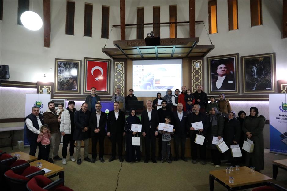 İnegöl Belediyesi ailelere dokunuyor; Hem sınav hem eğitim