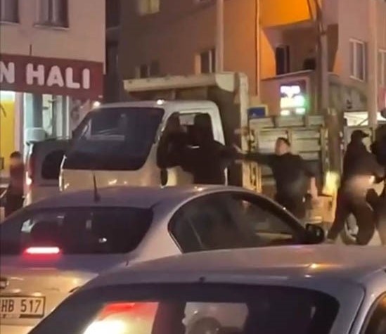 Bursa'da iki sürücü arasında çıkan