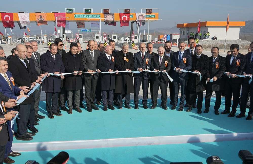  TEKNOSAB Kavşağı açılışında