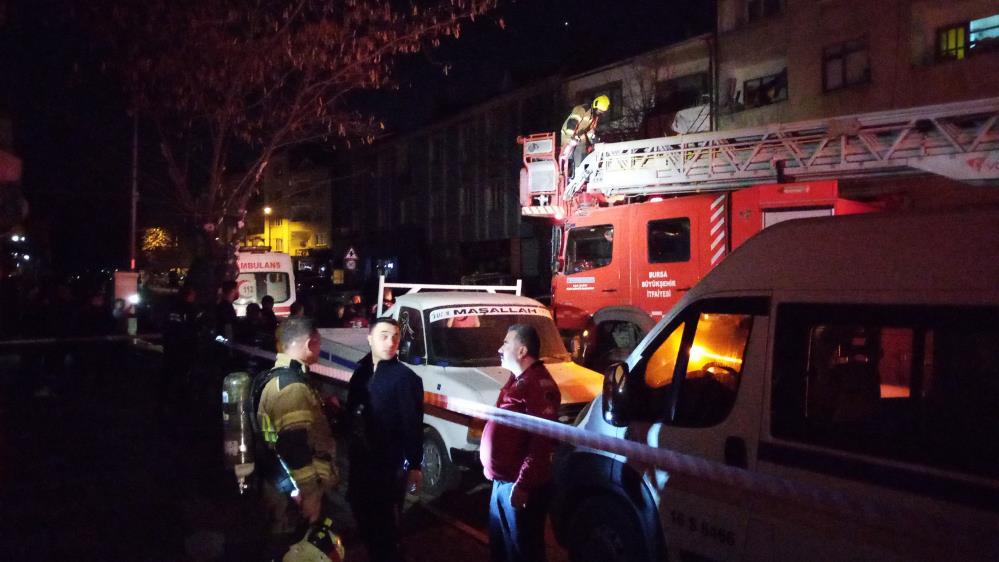 Bursa'nın İnegöl ilçesinde 5 katlı