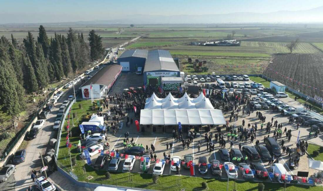 Bursa’da atıklardan çiftçiye can suyu Tarım Plast Fabrikası (Damla
