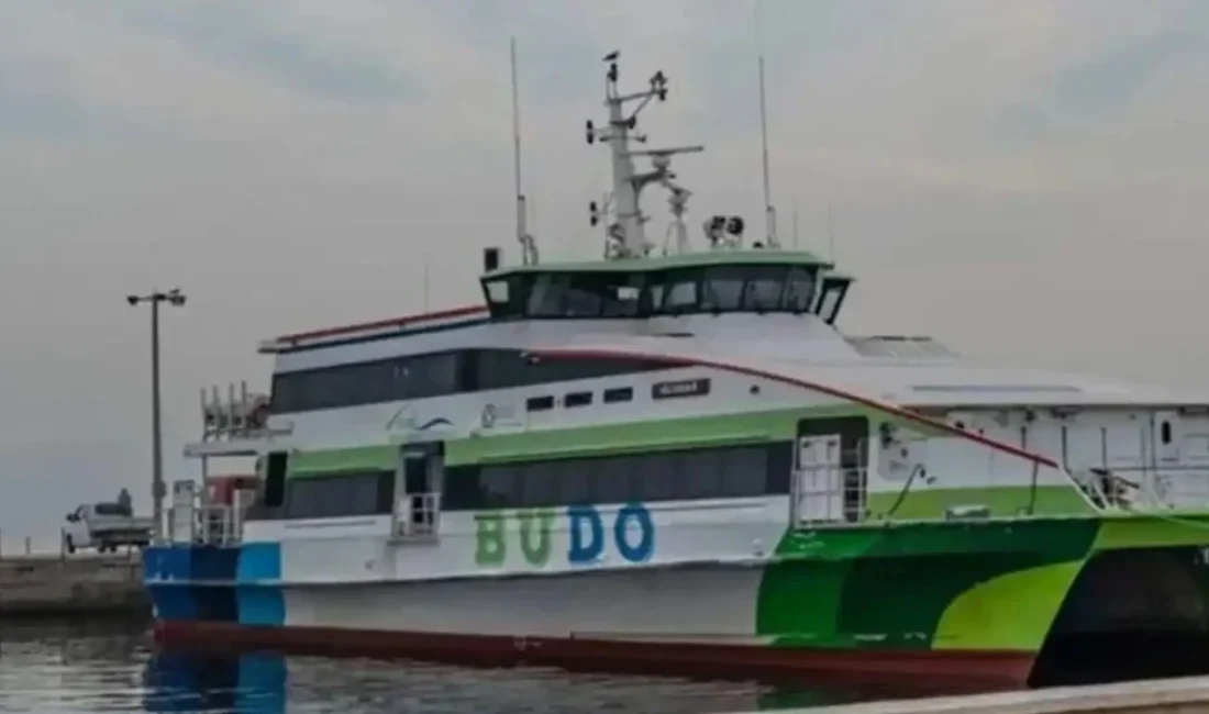 BUDO seferleri iptal Meteoroloji Genel Müdürlüğünün Marmara