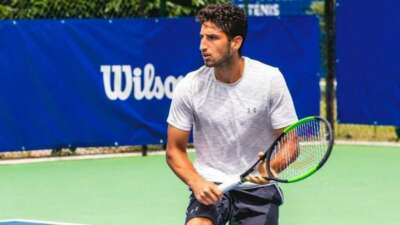 Milli tenisçi Altuğ Çelikbilek, Tunus'ta