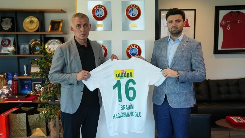 TFF Başkanı Hacıosmanoğlu Bursa’ya geliyor!