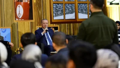 Cumhurbaşkanı Recep Tayyip Erdoğan Erzurum