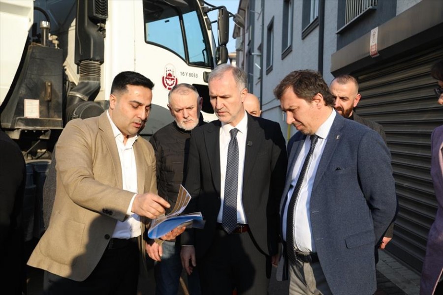 İnegöl Belediyesi, şehir merkezindeki