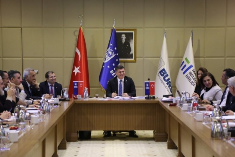 Bursa Büyükşehir Yönetim Kadrosu 2024’ü değerlendirdi, 2025’i ise masaya yatırdı