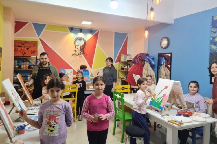 Bursa'nın Yenişehir ilçesinde sömestr tatilinde