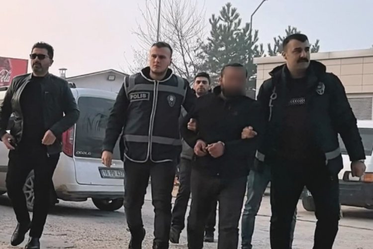 Bursa'nın İnegöl ilçesinde kundaklayıp saklandığı