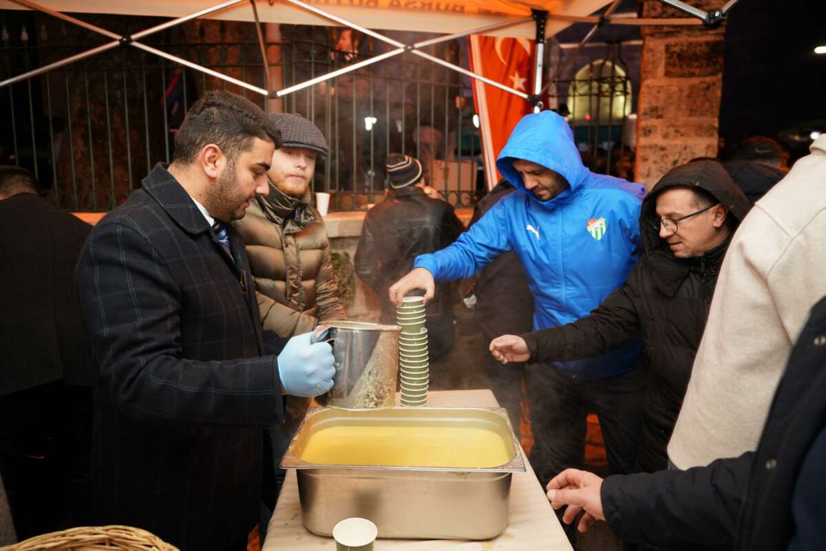 Bursalılar, yeni yılın ilk sabahında