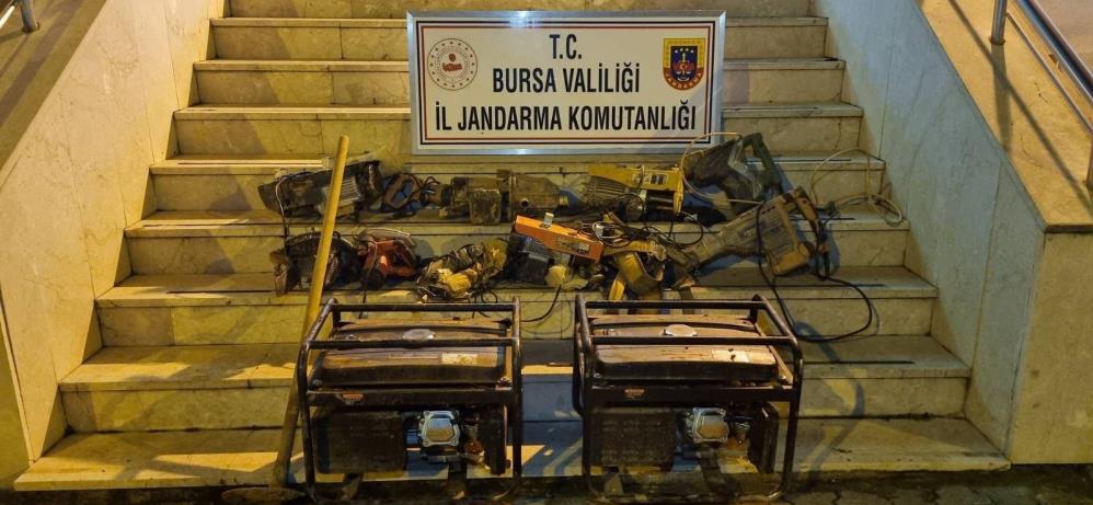 Bursa'nın Orhangazi ilçesinde kaçak kazı