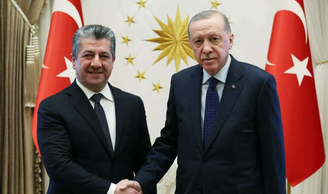 Cumhurbaşkanı Erdoğan, IKBY Başbakanı Mesrur Barzani’yi kabul etti Cumhurbaşkanı Recep Tayyip Erdoğan,
