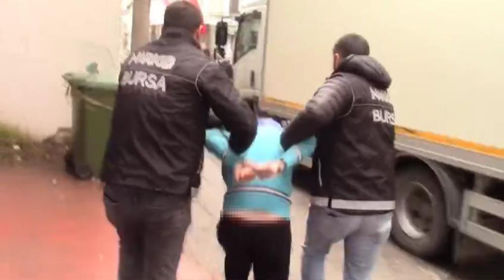 Bursa'da uyuşturucuya yönelik yapılan operasyonlar