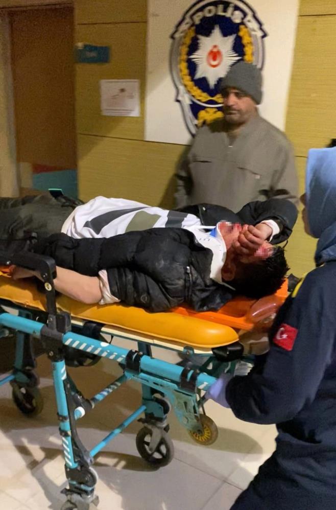 Bursa'nın İnegöl ilçesinde motosiklet, karşıdan