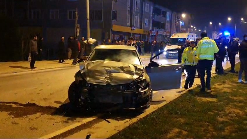 Kaza, İnegöl-Alanyurt yolu üzerinde meydana