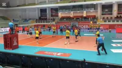 Bursa’da voleybol maçında protesto