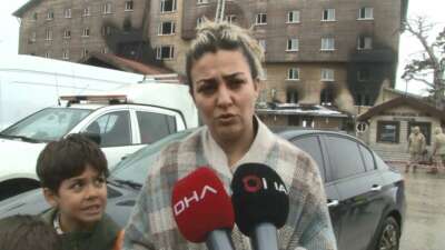 Bolu Kartalkaya'daki bir otelde çıkan