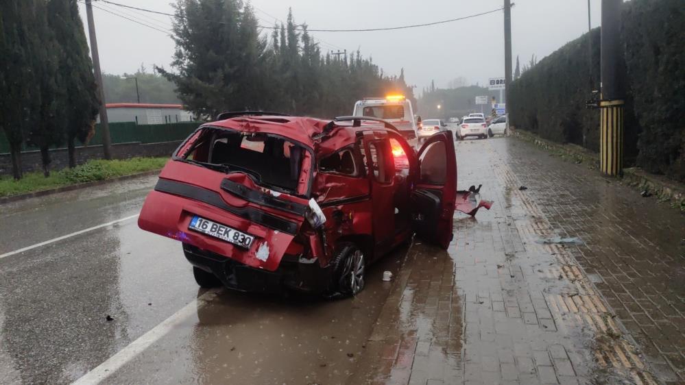 Bursa’nın Orhangazi ilçesinde kontrolden