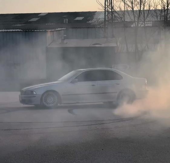 Bursa'nın İnegöl ilçesinde drift atan
