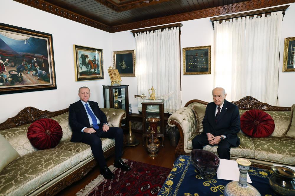 Erdoğan, Bahçeli ile görüştü; Hangi konular masaya yatırıldı?