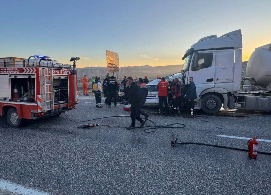 Adıyaman’ın Besni yol ayrımı