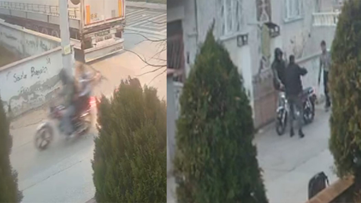 Bursa’nın İnegöl ilçesinde sokakta sohbet