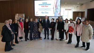 Bursa İnegöl Belediyesi koridorlarını sanatla buluşturdu