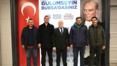 Bursaspor taraftarından Mustafa Bozbey’e teşekkür