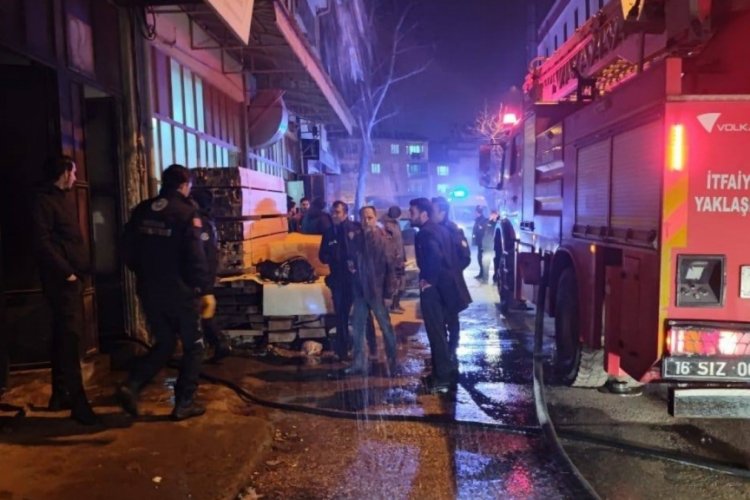 Bursa'nın İnegöl ilçesinde meydana