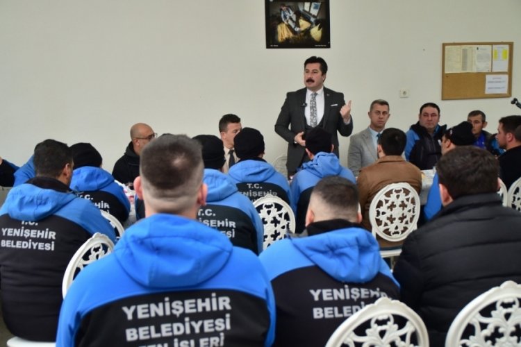 Yenişehir Belediye Başkanı Ercan Özel,