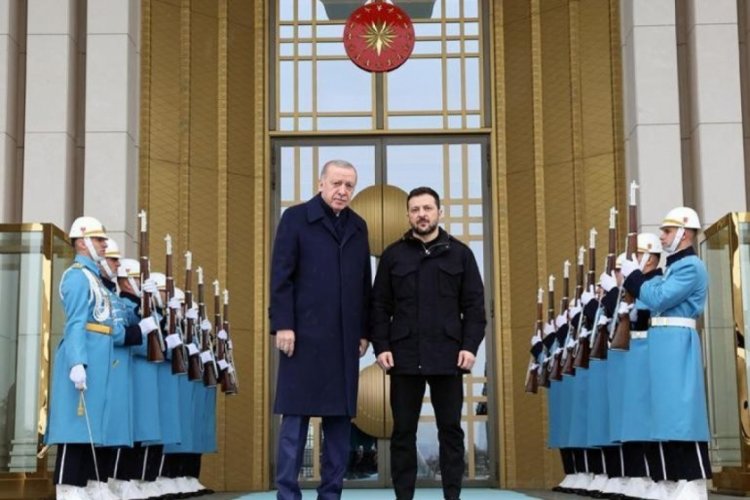 Erdoğan: Bu savaş artık sona ermeli Ankara'da Ukrayna Devlet Başkanı