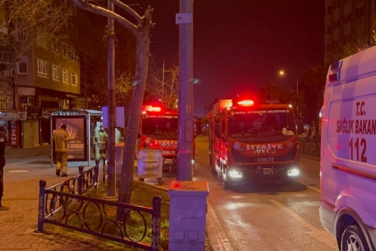 Bursa'nın Osmangazi ilçesinde bir iş