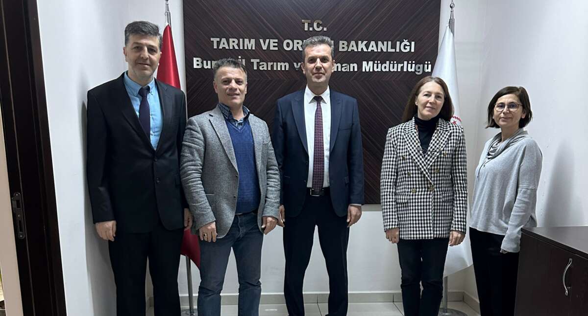 Bursa Büyükşehir Belediyesi yöneticileri, tarımsal