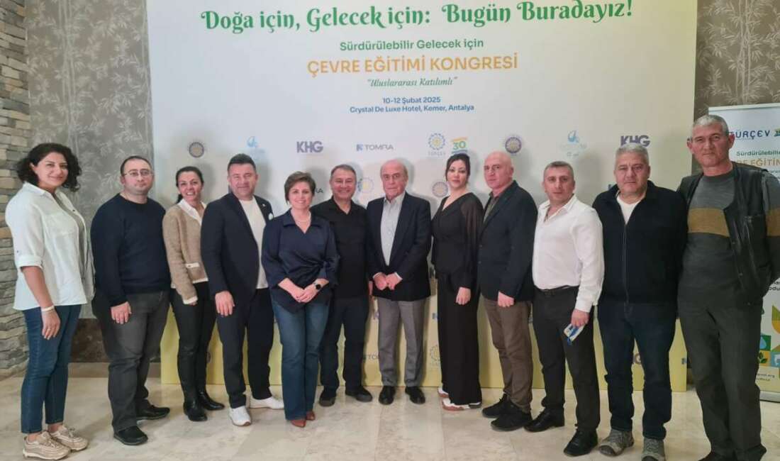 Bursa Büyükşehir’den Çevre Eğitimi Kongresi’ne katılım Türkiye Çevre Eğitim Vakfı