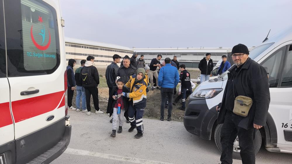 Bursa'nın İnegöl ilçesinde öğrenci servisi