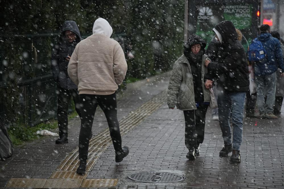 Bursa'da dün akşam saatlerinde aralıklarla