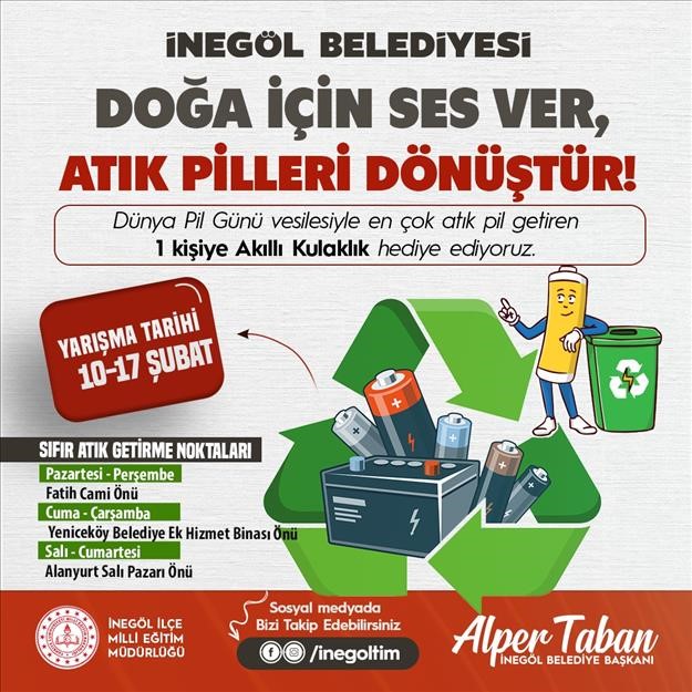 İnegöl Belediyesi 18 Şubat