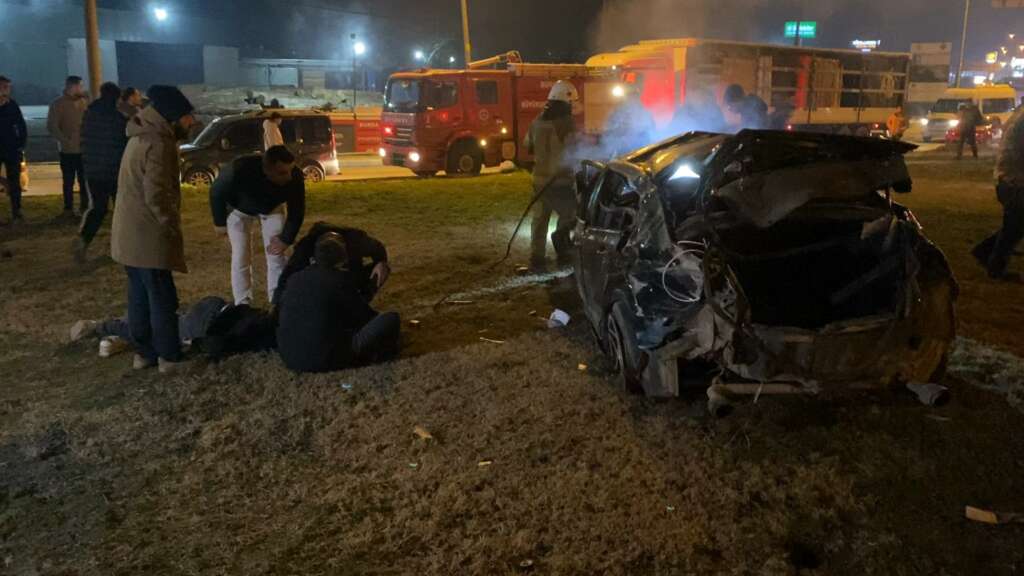 Bursa’nın İnegöl ilçesinde meydana